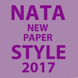 NATA  - NATA NEW PAPER STYLE 2017